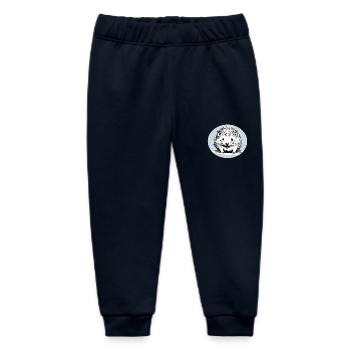 Cute Hedgehog - Baby Organic Sweatpants by Stanley/Stella - navy - Front