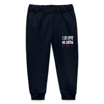 Kaffee - Baby Organic Jogginghose Baby Tumbler von Stanley/Stella - Navy - Vorne