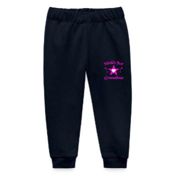 Granny - Baby Organic Sweatpants by Stanley/Stella - navy - Front