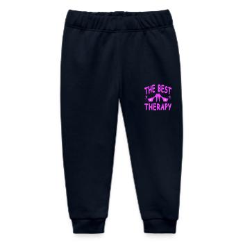 Dance - Baby Organic Sweatpants by Stanley/Stella - navy - Front