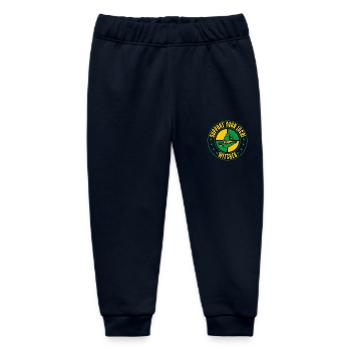 Witches - Baby Organic Sweatpants by Stanley/Stella - navy - Front