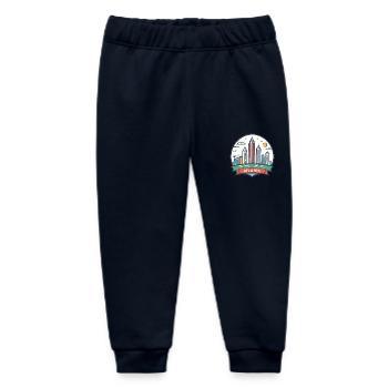 Atlanta Georgia USA - Baby Organic Jogginghose Baby Tumbler von Stanley/Stella - Navy - Vorne