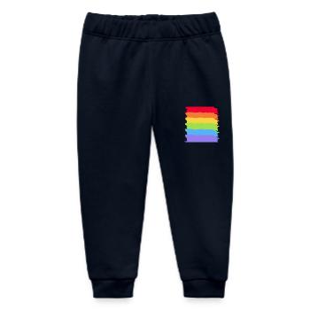 Rainbow Shirt - Baby Organic Jogginghose Baby Tumbler von Stanley/Stella - Navy - Vorne