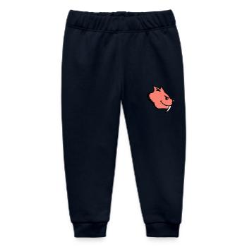 Böse Wild Katze Säbelzahntiger Lange Zähne Tiger - Baby Organic Jogginghose Baby Tumbler von Stanley/Stella - Navy - Vorne