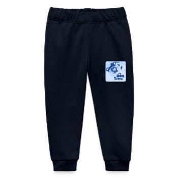 The 80s are calling - Variant Blue - Baby Organic Sweatpants by Stanley/Stella - navy - Front