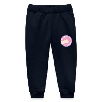 Help is ok - Baby Organic Sweatpants by Stanley/Stella - navy - Front