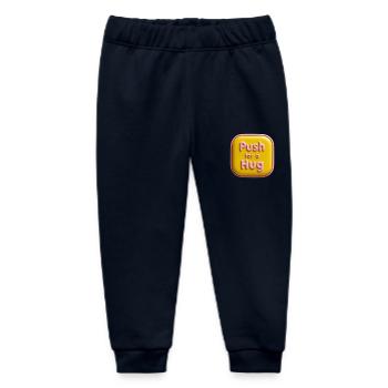 Push for ahug - Baby Organic Sweatpants by Stanley/Stella - navy - Front