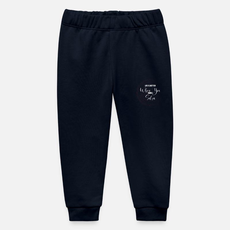 Danseuse de salsa Danseuse - Pantalon de jogging bébé bio Stanley/Stella - marine