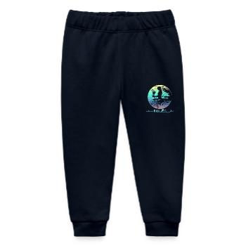 WK Surf dream Frau - Baby Organic Jogginghose Baby Tumbler von Stanley/Stella - Navy - Vorne