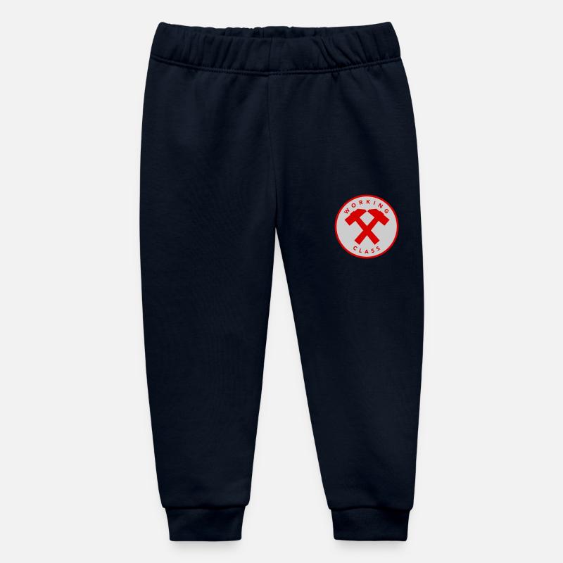 Classe ouvrière - Pantalon de jogging bébé bio Stanley/Stella - marine