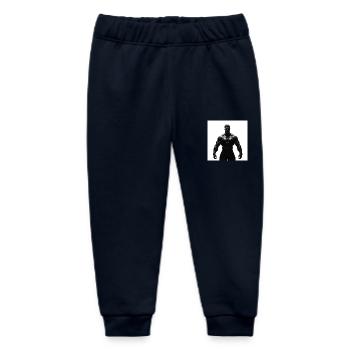 Bodybuilder - Baby Organic Jogginghose Baby Tumbler von Stanley/Stella - Navy - Vorne