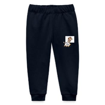 Don't bathe me cat - Baby Organic Sweatpants by Stanley/Stella - navy - Front