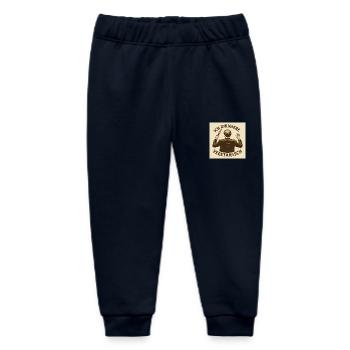 Dirigent Ich dirigiere vegetarisch - Baby Organic Jogginghose Baby Tumbler von Stanley/Stella - Navy - Vorne