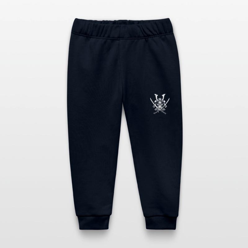 Japanese Samurai Warrior Baby Organic Sweatpants by Stanley/Stella