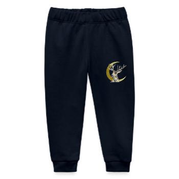 Hirsch - Baby Organic Jogginghose Baby Tumbler von Stanley/Stella - Navy - Vorne