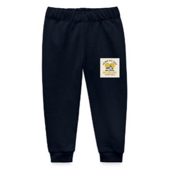 Heimat mit Herz Neuburg an der Donau - Baby Organic Jogginghose Baby Tumbler von Stanley/Stella - Navy - Vorne