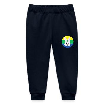 Hase Gesicht Flagge | ~NU-Beziehungen | Vektor - Baby Organic Jogginghose Baby Tumbler von Stanley/Stella - Navy - Vorne