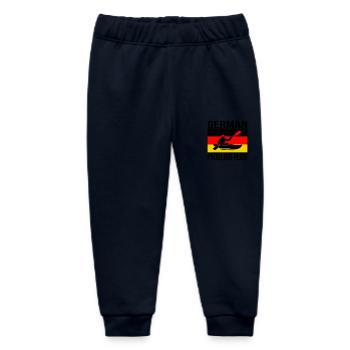 German Kayak Crew Shirt – Paddling - Baby Organic Sweatpants by Stanley/Stella - navy - Front