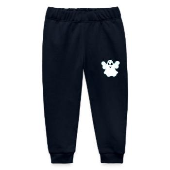 Leuchtender Halloween-Geist - Baby Organic Jogginghose Baby Tumbler von Stanley/Stella - Navy - Vorne