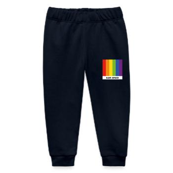 Safe Space Pride Verbündete - Baby Organic Jogginghose Baby Tumbler von Stanley/Stella - Navy - Vorne