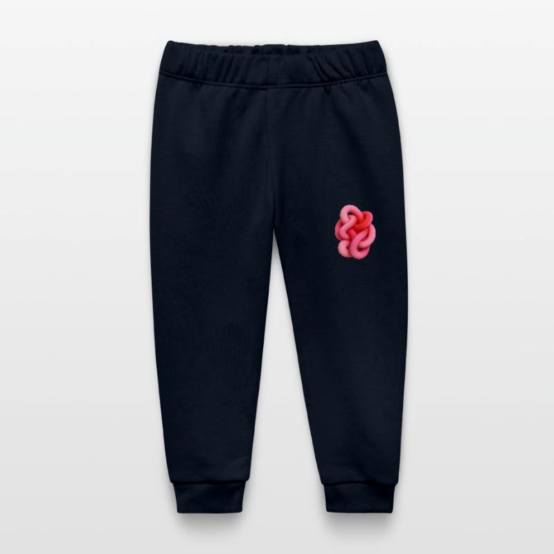Des formes complexes comme modèle de conception Pantalon de jogging bébé bio Stanley/Stella