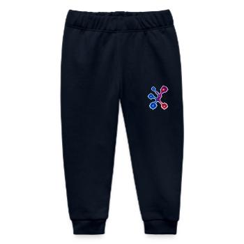 Cosmic Flow – eine Sammlung von lebendigen, galaktischen - Baby Organic Jogginghose Baby Tumbler von Stanley/Stella - Navy - Vorne