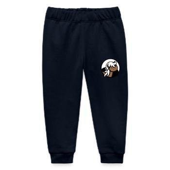 Pferd Süß Pony Fohlen Pferdemädchen Niedlich Comic - Baby Organic Jogginghose Baby Tumbler von Stanley/Stella - Navy - Vorne