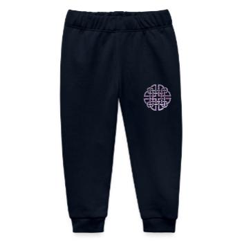 keltischer knoten 8 e 62 - Baby Organic Jogginghose Baby Tumbler von Stanley/Stella - Navy - Vorne