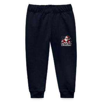 DJ Santa Claus Weihnachtsmann - Baby Organic Jogginghose Baby Tumbler von Stanley/Stella - Navy - Vorne