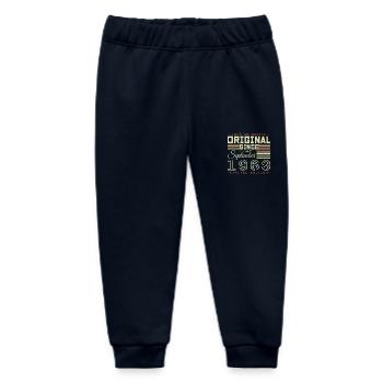 September 1968 September 57th Anniversary Limited Edition - Baby Organic Sweatpants by Stanley/Stella - navy - Front