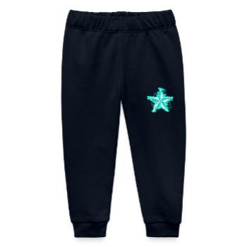Nordstern - Baby Organic Jogginghose Baby Tumbler von Stanley/Stella - Navy - Vorne