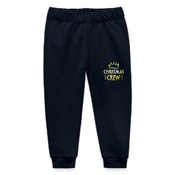 Christmas Crew - Baby Organic Jogginghose Baby Tumbler von Stanley/Stella - Navy - Vorne