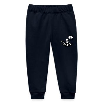 Alien ufo hi - Baby Organic Sweatpants by Stanley/Stella - navy - Front