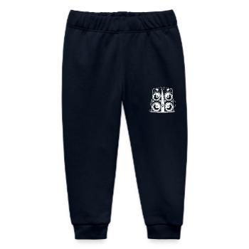 Musik Boxen Party Bass - Baby Organic Jogginghose Baby Tumbler von Stanley/Stella - Navy - Vorne