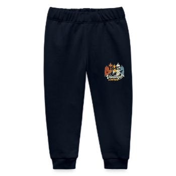 80th Birthday - Legendary since November 1945 - Baby Organic Sweatpants by Stanley/Stella - navy - Front