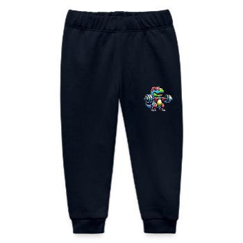trex dinosaurier hantel hanteln stemmen hantel - Baby Organic Jogginghose Baby Tumbler von Stanley/Stella - Navy - Vorne
