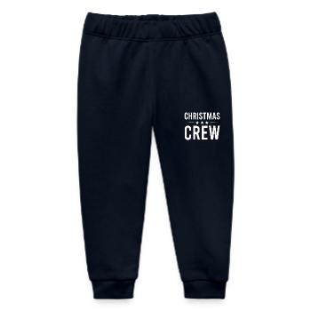Christmas Crew - Baby Organic Jogginghose Baby Tumbler von Stanley/Stella - Navy - Vorne