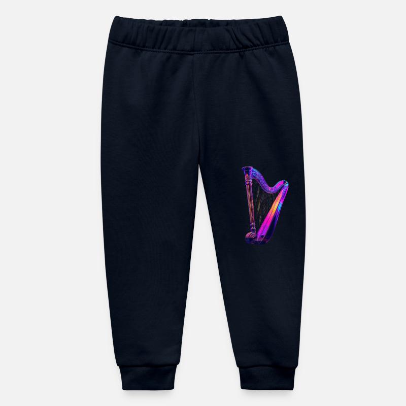 Harpe - Pantalon de jogging bébé bio Stanley/Stella - marine