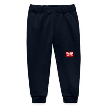 fragile handle with care red - Baby Organic Jogginghose Baby Tumbler von Stanley/Stella - Navy - Vorne