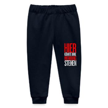 Hier könnte Ihre Werbung stehen! - Baby Organic Jogginghose Baby Tumbler von Stanley/Stella - Navy - Vorne