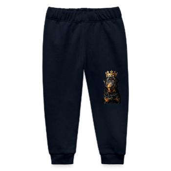 Rottweiler - Baby Organic Sweatpants by Stanley/Stella - navy - Front
