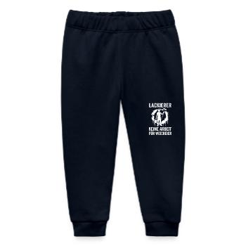 Car Painter Vehicle Painter Painter - Baby Organic Sweatpants by Stanley/Stella - navy - Front
