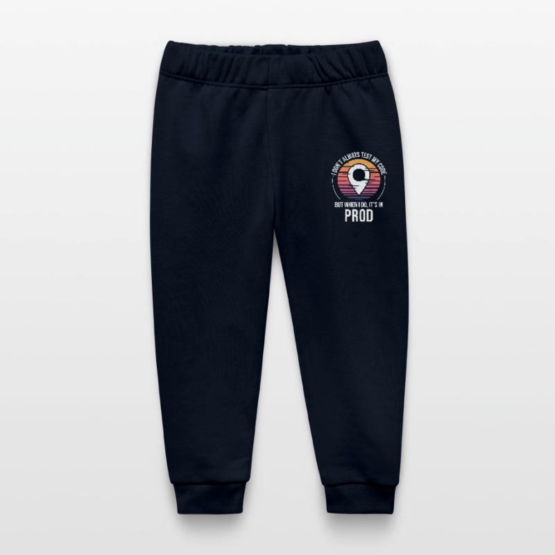 Developer Coder Programmer Prod Testing Humor Baby Organic Sweatpants by Stanley/Stella
