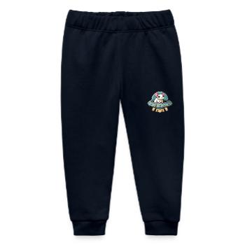 Maus Ratte UFO Alien Entführung Science Fiction - Baby Organic Jogginghose Baby Tumbler von Stanley/Stella - Navy - Vorne