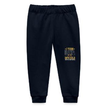 Statistics, Data Processing, Data Science - Baby Organic Sweatpants by Stanley/Stella - navy - Front
