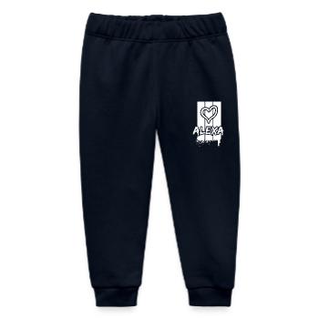 Alexa Alexa - Baby Organic Sweatpants by Stanley/Stella - navy - Front