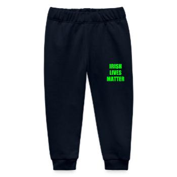 Irish lives matter - Baby Organic Jogginghose Baby Tumbler von Stanley/Stella - Navy - Vorne