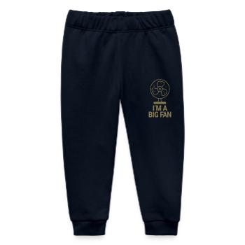 I'm a big fan - Baby Organic Sweatpants by Stanley/Stella - navy - Front