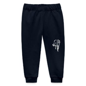 Pferd - Baby Organic Jogginghose Baby Tumbler von Stanley/Stella - Navy - Vorne