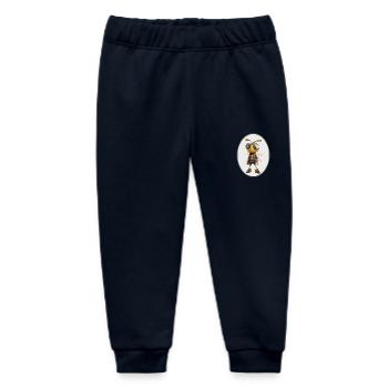 Biene - Baby Organic Jogginghose Baby Tumbler von Stanley/Stella - Navy - Vorne
